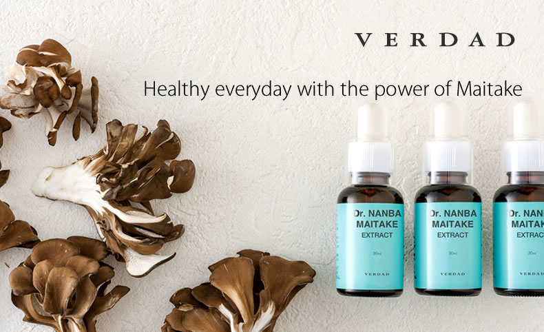 VERDAD Healthy everyday with the power of Maitake